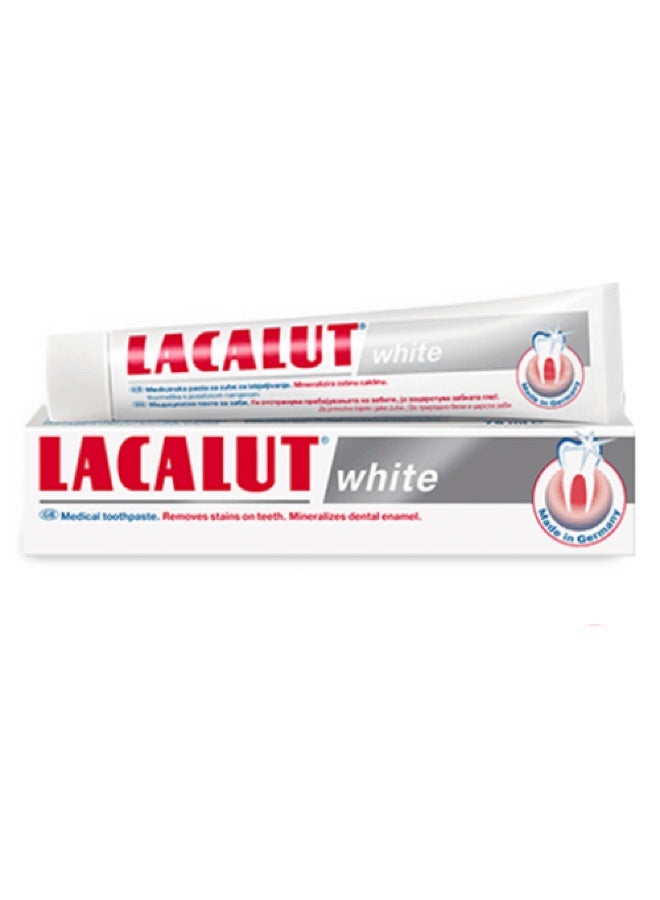 Lacalut White: Toothpaste for Naturally White & Strong Teeth